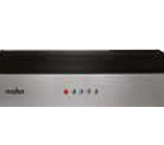 CM8041AI - Campana de Pared de 80 cm Acero Inoxidable /  Negro.