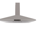 CMP9002I - Campana de Pared de 90 cm Acero Inoxidable.